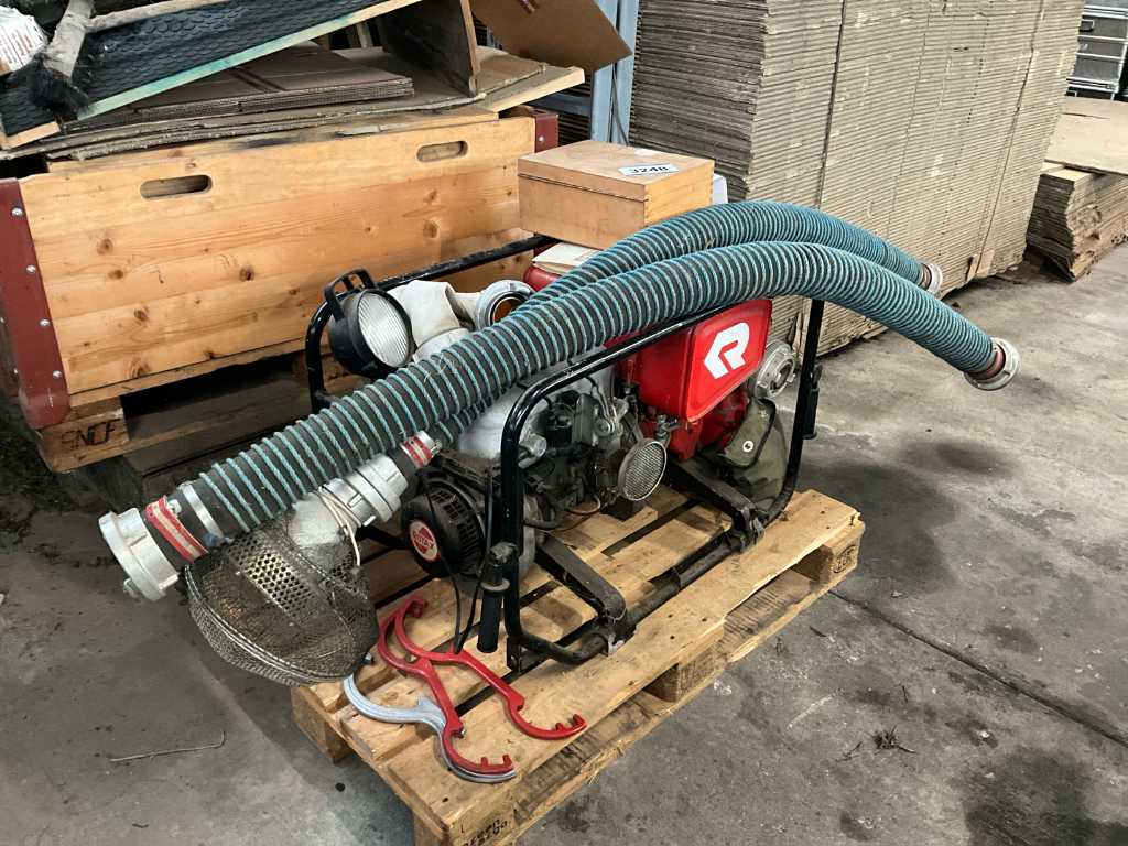 Rosenbauer TS4 Water Pump with Accessories