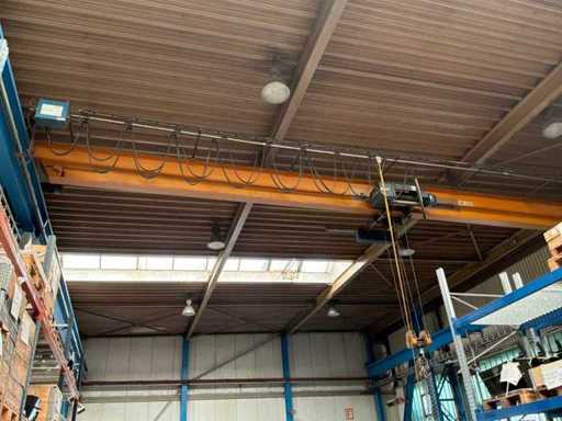 1989 DEMAG 5 T0 VERRICELLO A FUNE METALLICA EKDH 312 H12 Gru aerea