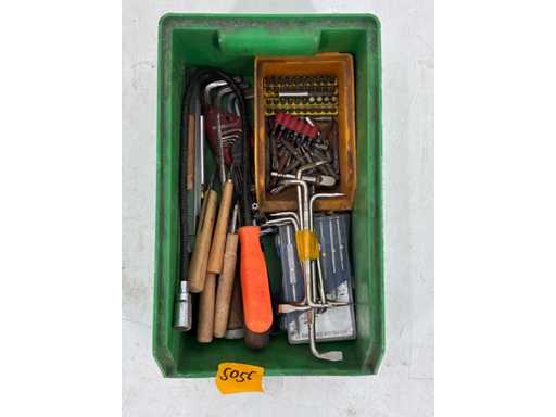 Bits, snijmessen, precisiemechanische schroevendraaiers