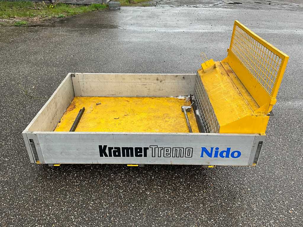 Kramer Tremo - Nido - Mobile di trasporto 185x122cm con fianchetti laterali in alluminio
