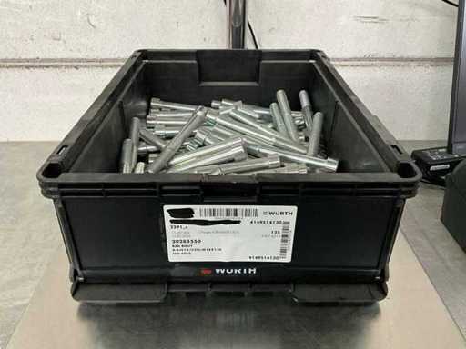 Würth 21.21 kg Cilinderschroef M14 x 130 in stapelbare bak