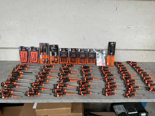 Skandia Mix kavel diverse Schroevendraaiers en sets