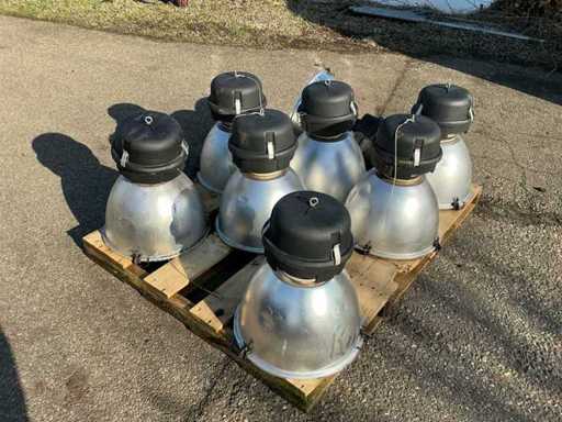 Aluminiowa lampa wisiorkowa (7x)
