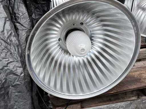 6xDekorative Pendelleuchten im Industriestil mit Steckeranschluss (6x)