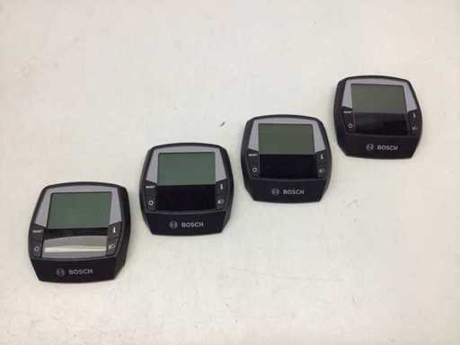 4 x Bosch Intuvia Display Fietscomputer