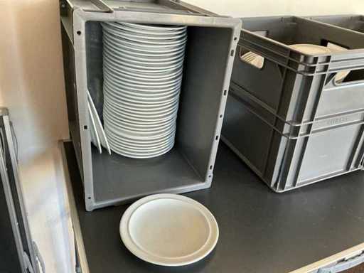 Assiettes de vaisselle