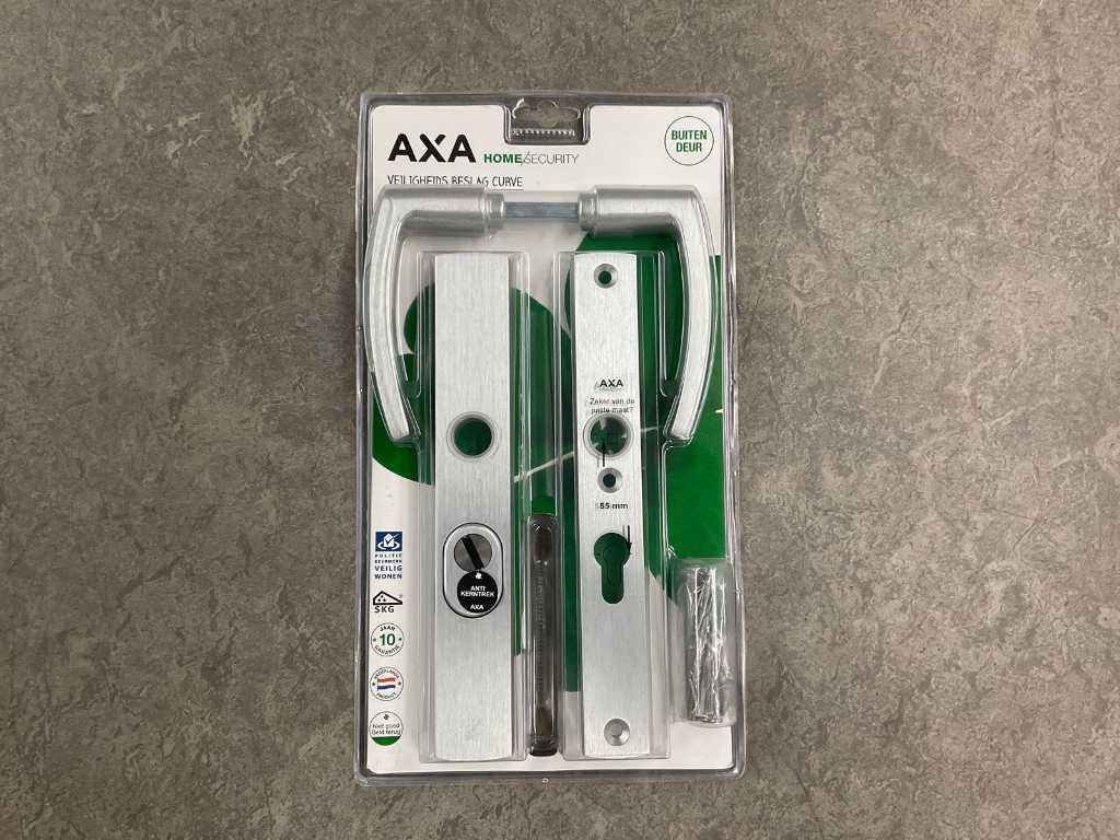 AXA - 6765 - security fittings outside door curve (4x)