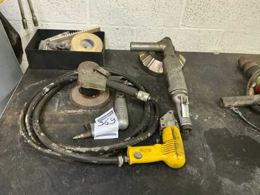 Various Pneumatic tools (4x)