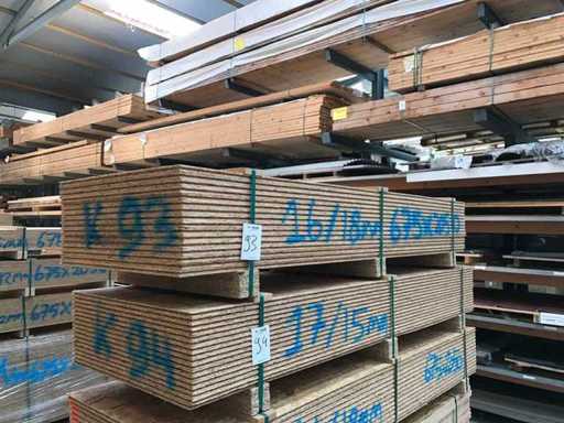 Fogli OSB 18mm 675x2050mm (16x)