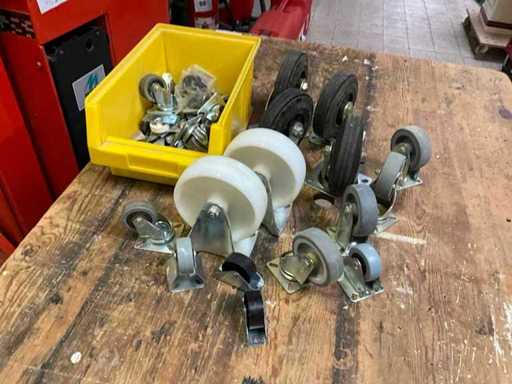 Série de différentes roues