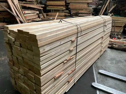 Vuren balk geschaafd - 325x12x4,5 cm (38x)