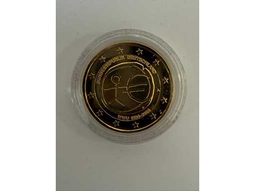 2 euro placat aur 2009 WWU Germania A