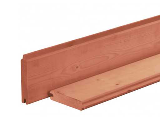 Redvision log cabin profile 300-400x14.5x2.8 cm (30x)