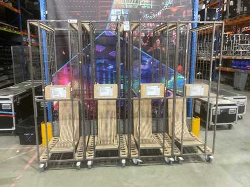 Pipe & Drape trolleys (4x)