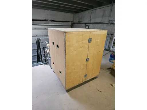 1x Flightcase birch 18mm - 120cm x 120cm x 152cm