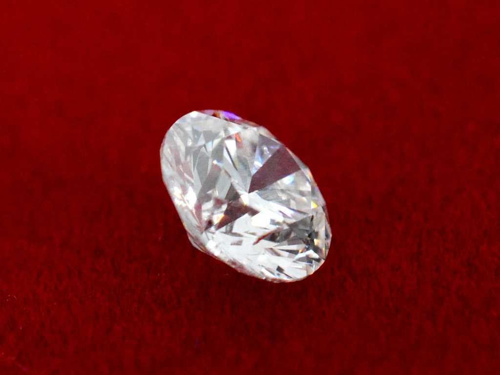 Diamant - 1.11 karaat diamant (GIA gecertificeerd)