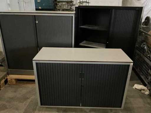 Armadio a porta a ruvolle (3x)