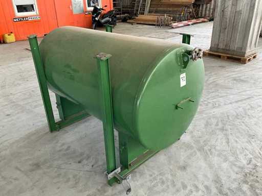 Réservoir horizontal d’huile thermique