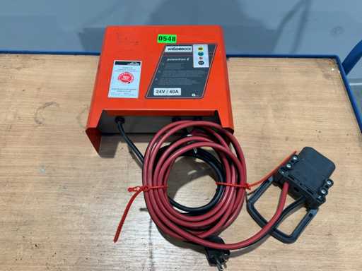 2019 Linde 24V 40A 345Ah Charger Camion pallet Formica Carrello elevatore elettrico