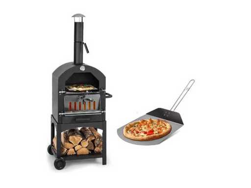 MaxxGarden 21682 Pizzaofen Raucher 158 cm