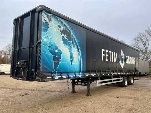 2001 Pacton T2-001 Tautliner Oplegger