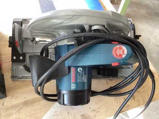 Sierra circular profesional Bosch GKS 85G de mano con hoja de repuesto en L-Box
