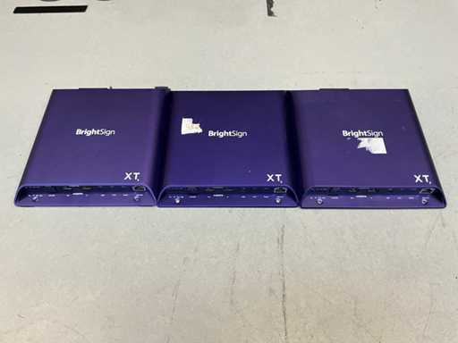 BrightSign XT3 Quelque chose (3x)