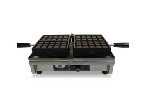 krampouz - Single Waffle Iron - 3 x 5 Brussels - WECAAA