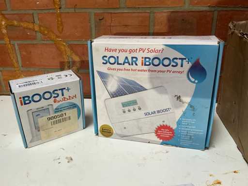 Solar Iboost+ (5x) + Iboost+ Buddy (8x)