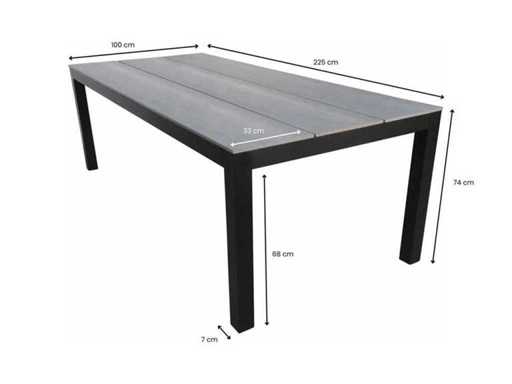 Zypern – Gartentisch (225x100 cm)