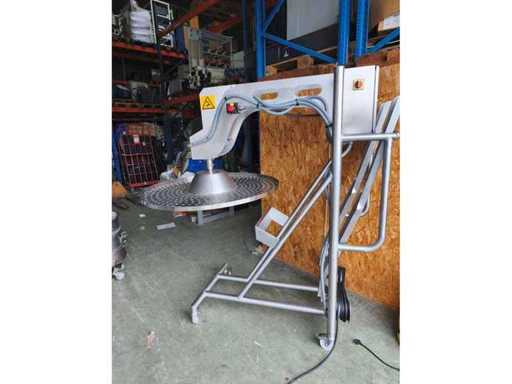 ACTEMIUM - Stainless steel turntable accumulation