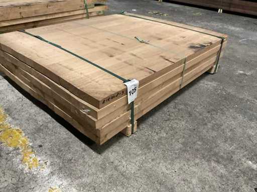 Europees eiken verlijmde panelen 40x1000 mm (5x)