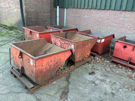 Seau basculant Jako, 500L (3x)