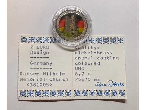 2 Euro Kaiser Wilhelm Gedenkkerk
