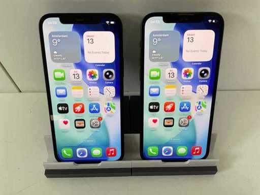 Apple iPhone 12 - 64GB - Negru (2x)