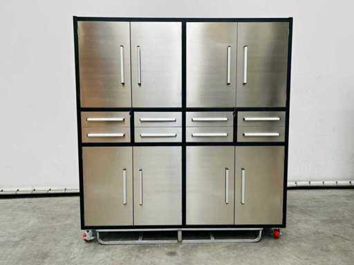 RTE - 8121 - szafka ścienna warsztatowa 2200x520x2200mm