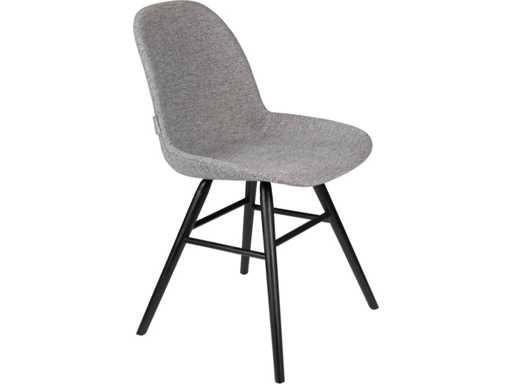 Zuiver Albert Kuip Esszimmerstuhl in Soft Grau (2x)