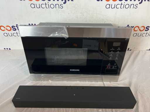 Cuptor cu microunde Samsung + Samsung HW-B410F – Bară de sunet cu subwoofer wireless 