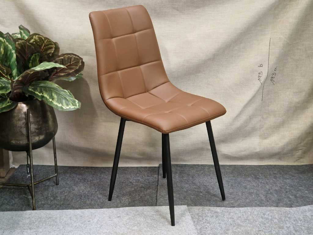 Nevada Brown PU - Dining Chair (4x)