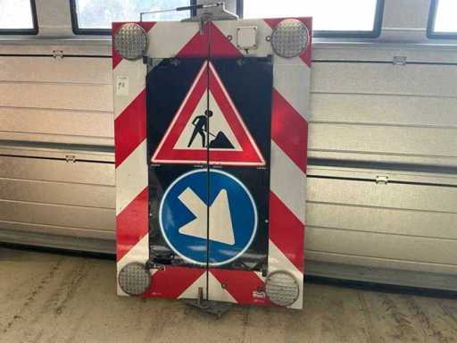 Verkeersbord-actieraam