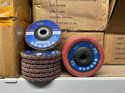 Intertools RCD 125x22mm Flap discs (700x)