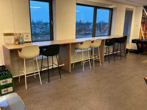 Stół stołowy (barowy) z stołkami