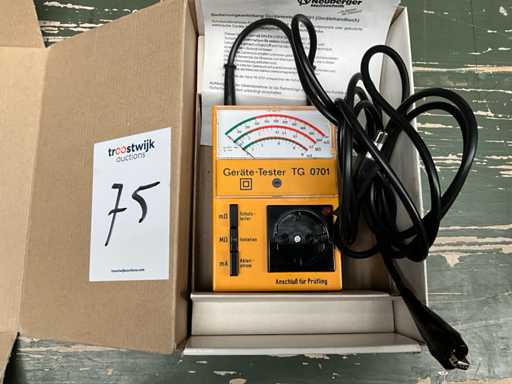 Appareil d’essai NEUBERGER TG 0701