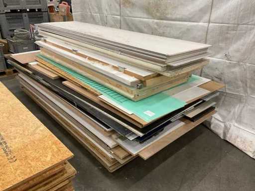 Partij diverse bouwmaterialen