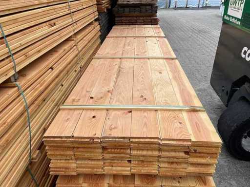 Limbă și canelură Douglas 4000x185x18mm (90x)