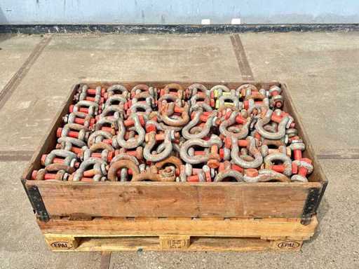 Lot of shackles 9.5 T