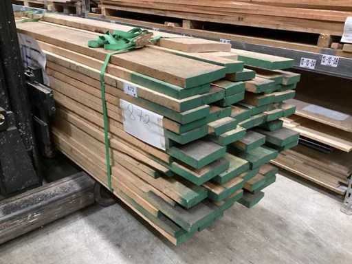 Maple Pacific planed / 4-sided trimmed / maple Pacific / max 2.80 - 3.10m long / max width board 27cm / thickness board 40mm / dry air-dried