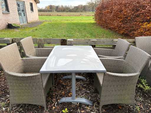 Paco - terasă completă cu 37 de piese