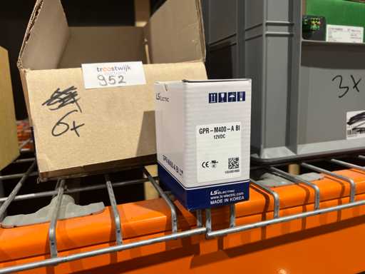 Relé de alimentación LS Electric GPR-M400-A BI 12 VDC (6x)