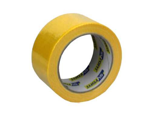   Cinta americana impermeable color amarillo X 24PCS 